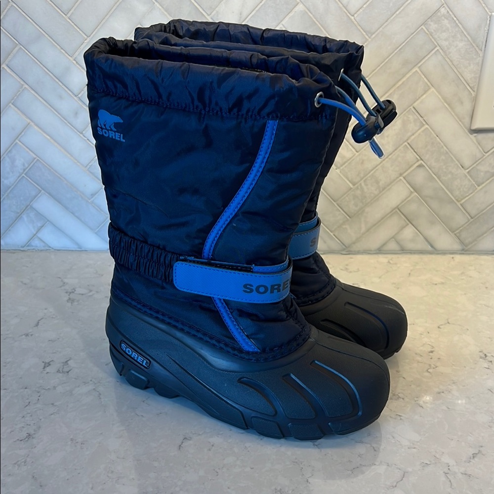 Sorel Kids' Blue Winter Boots
